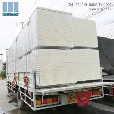 แผ่นฉนวนสำเร็จรูป Wall Tech Sandwich Panel สดใหม่พร้อมส่งทุกวัน