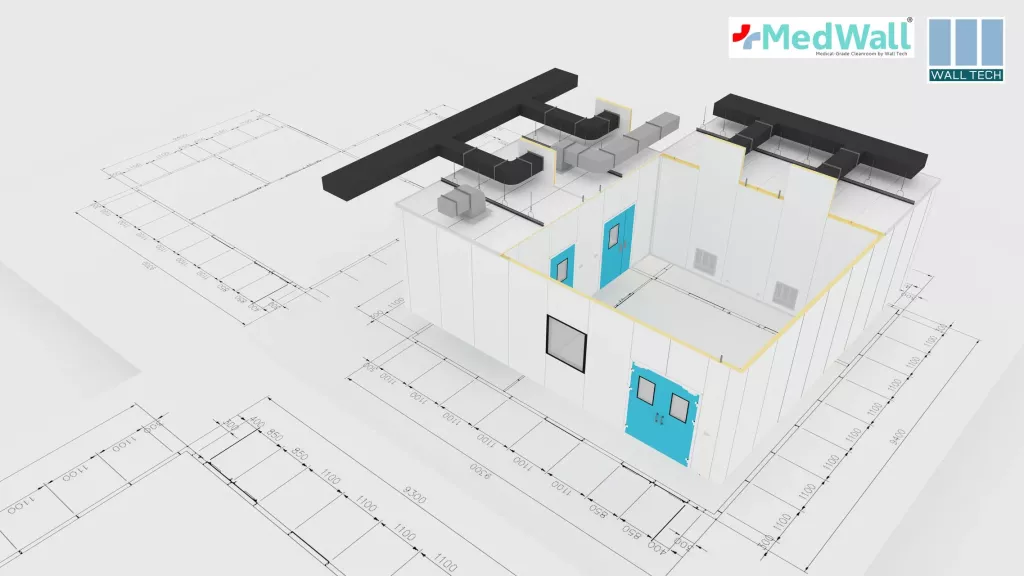 MedWall Medical-Grade Cleanroom by Wall Tech