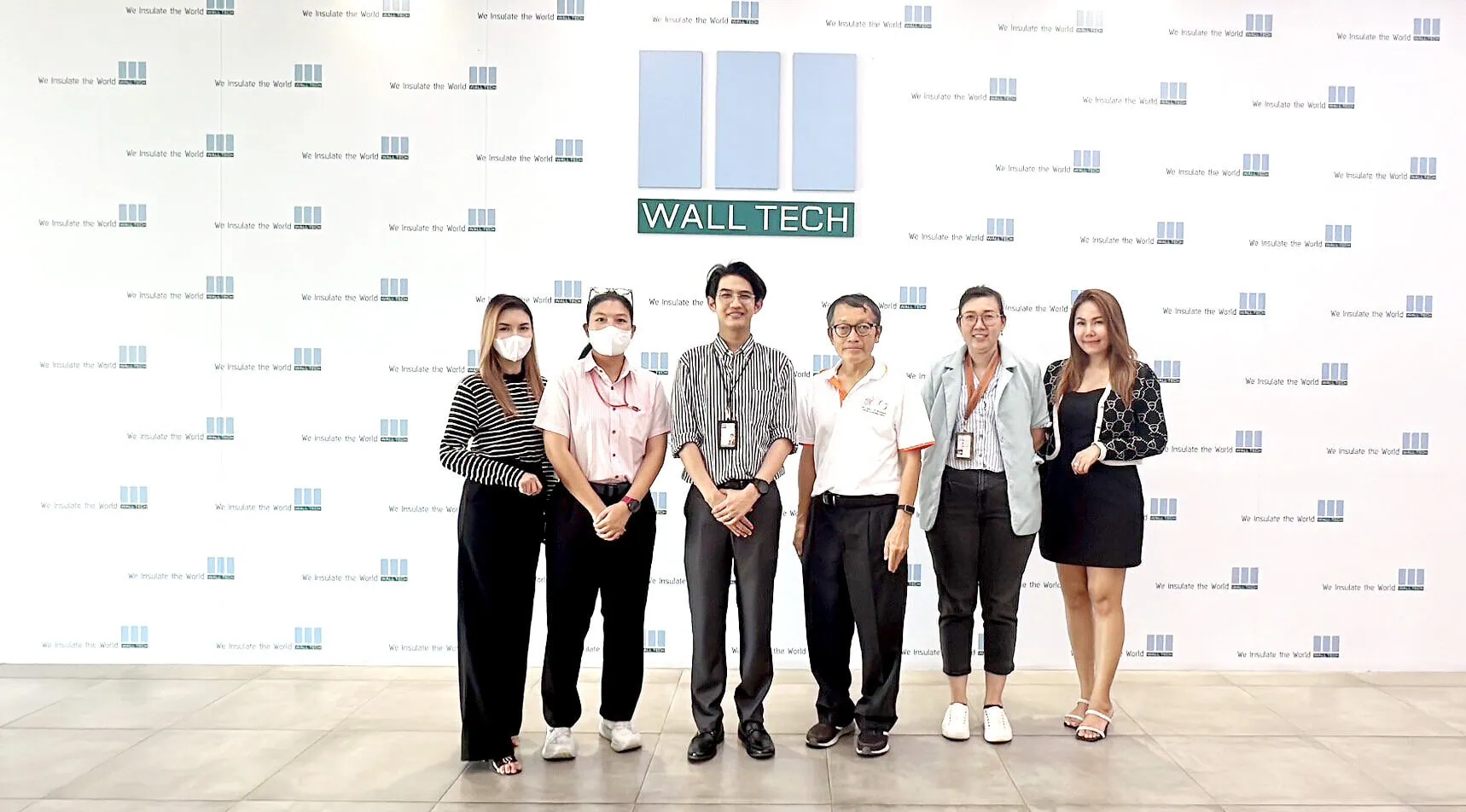 EnConlab มจธ. เยี่ยมชมโรงงาน Wall Tech