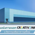 แผ่นผนังภายนอก CREATIVEWALL นวัตกรรมเพื่ออาคารยุคใหม่